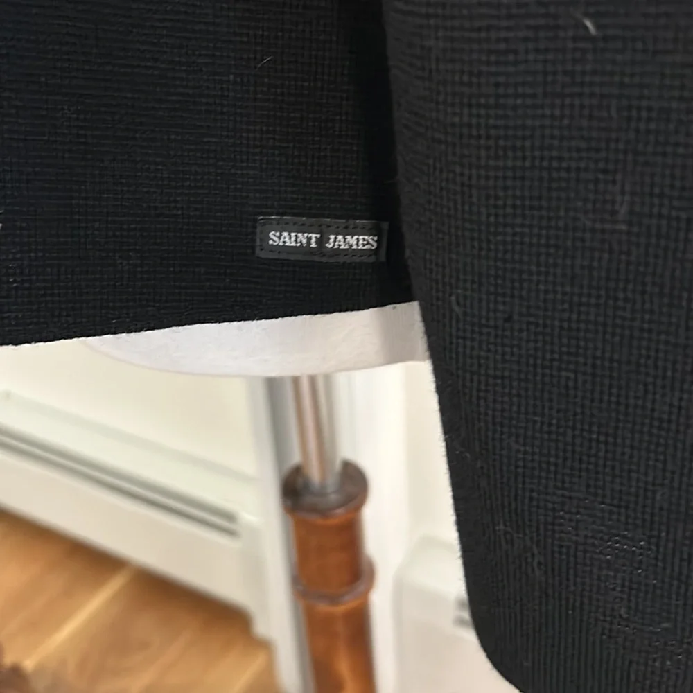 Saint James Breton Wool Sweater in Black Size 8. - Picture 4 of 12